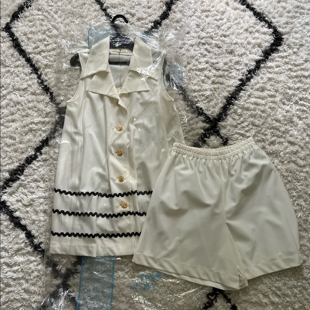 Vintage Cecil McBee Dress/Short Set from Japan